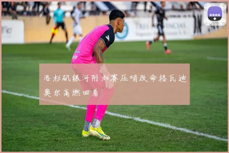 洛杉矶银河附加赛压哨改命格瓦迪奥尔高燃回看
